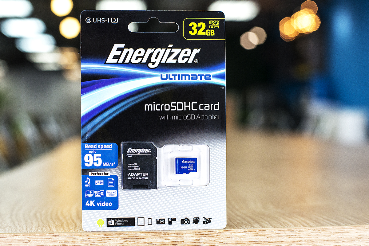 Thẻ Nhớ Micro SDHC Energizer 32GB Class 10 Up To 95mb/s (Kèm Adapter) FMDAAU032A - Hàng Chính Hãng