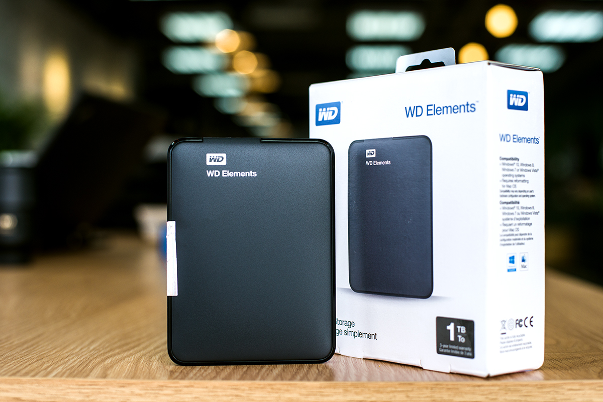 Ổ Cứng Di Động WD Elements 3TB 2.5 USB 3.0 - WDBU6Y0030BBK - Hàng Chính Hãng