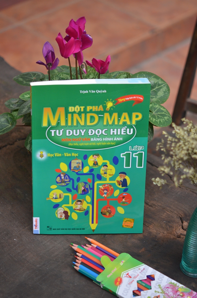 Đột Phá Mindmap - Tư Duy Đọc Hiểu Môn Ngữ Văn Bằng Hình Ảnh Lớp 11