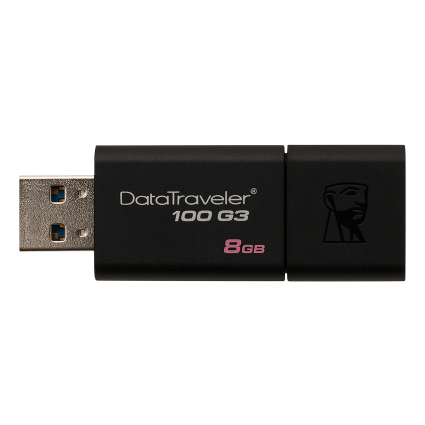 USB Kingston 3.0  DT100G3 - 8GB - Hàng Chính Hãng