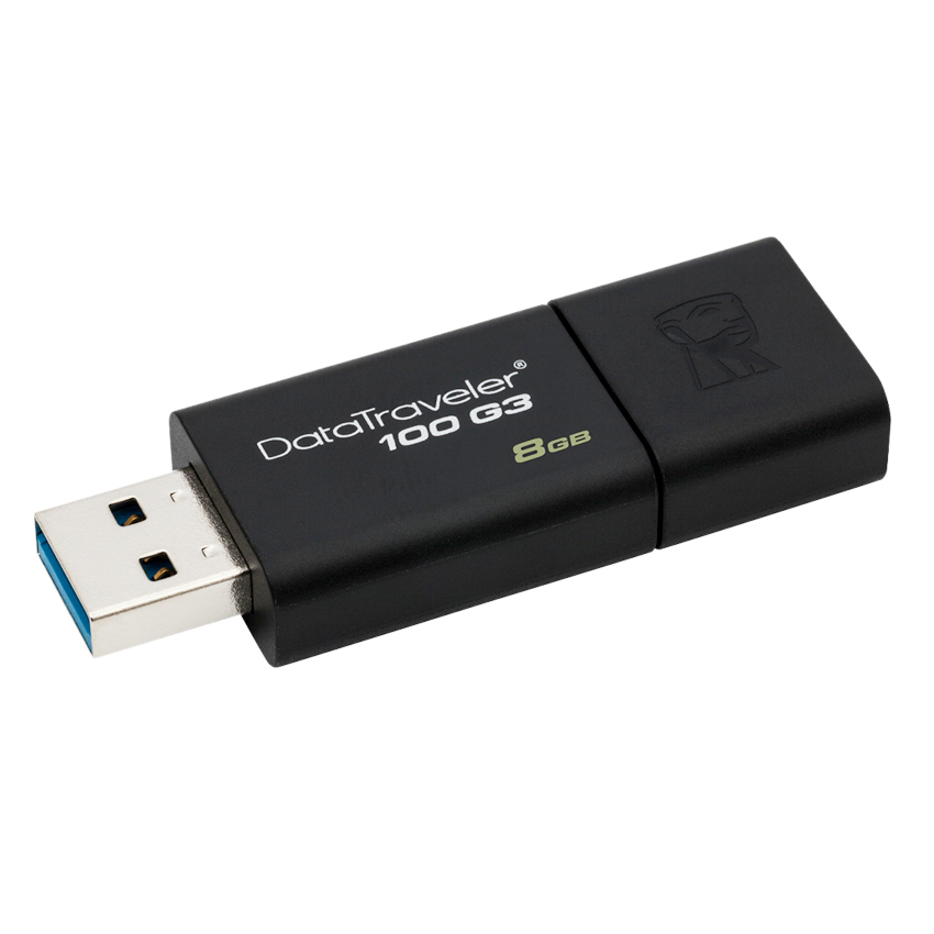 USB Kingston 3.0  DT100G3 - 8GB - Hàng Chính Hãng