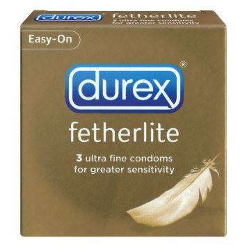 Bao cao su Durex Fetherlite Hộp 3 Bao