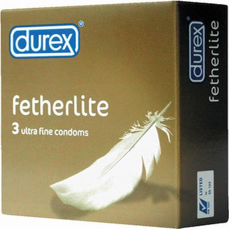 Bao cao su Durex Fetherlite Hộp 3 Bao