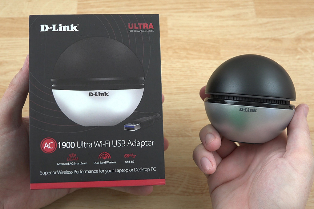 D-Link DWA-192 - USB Wifi Băng Tầng Kép - Hàng Chính Hãng