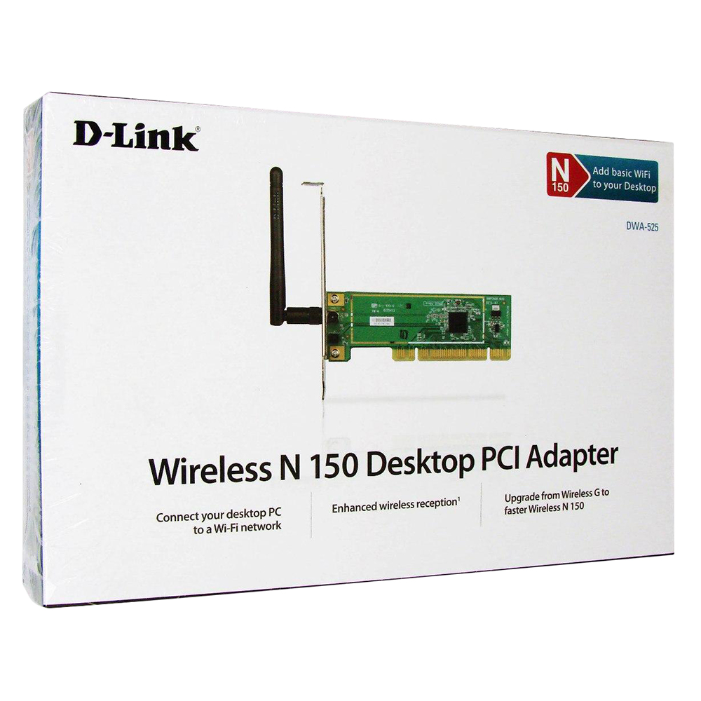 D-Link DWA-525 - Card Mạng Wireless PCI - Hàng Chính Hãng