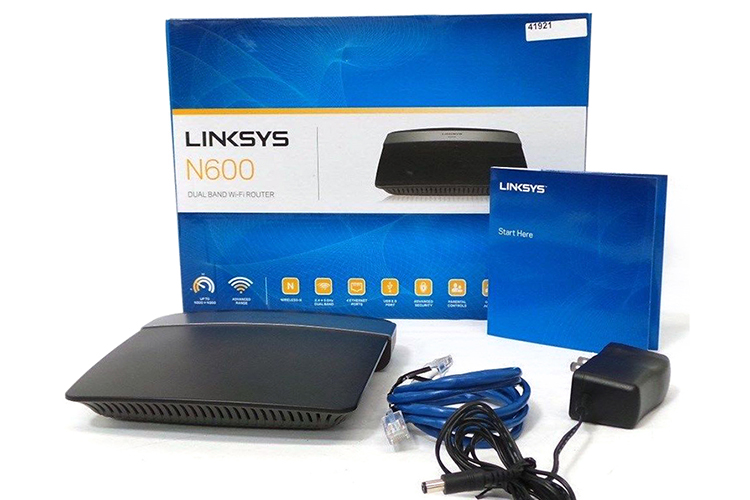 Linksys E2500 - Router Wifi Chuẩn N 600Mbps - Hàng Chính Hãng