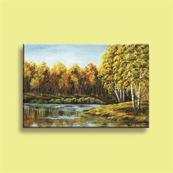 Tranh Canvas Vicdecor rừng thu - TCV0028