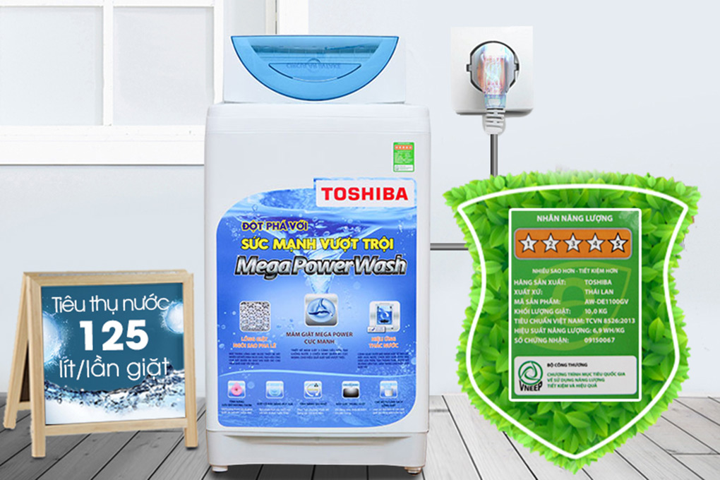 Máy Giặt Cửa Trên Toshiba AW-E920LV (8.2 Kg) - Hàng Chính Hãng