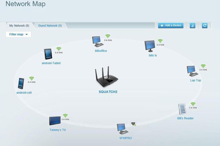 Linksys EA7500 - Router Wifi Băng Tầng Kép AC1900 MU-MIMO - Hàng Chính Hãng