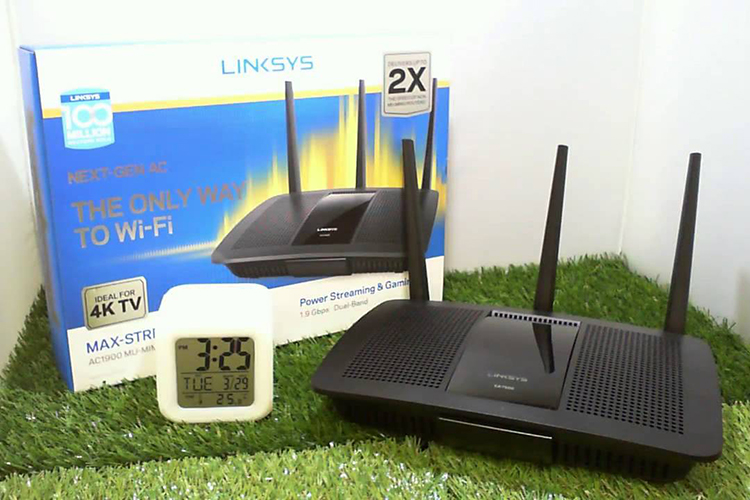 Linksys EA7500 - Router Wifi Băng Tầng Kép AC1900 MU-MIMO - Hàng Chính Hãng