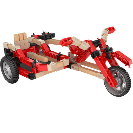 Mô Hình Engino ECO BUILDS - Xe Đua Tàng Hình EB70