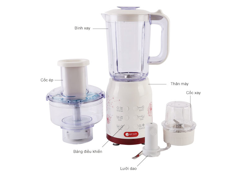 Máy Xay Sinh Tố ELMICH BLE-7953 - Hàng chính hãng