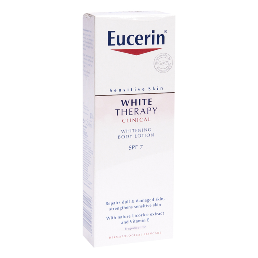 Sữa Dưỡng Thể Làm Sáng Da Eucerin White Therapy Body Lotion SPF 7 (250ml)