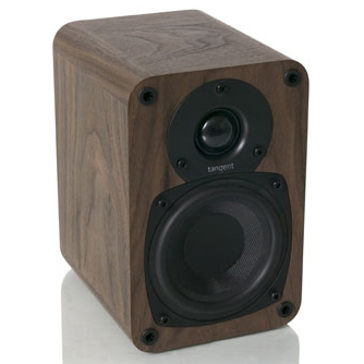 Loa Bookshelf Tangent Audio EVO E4 Walnut Hi-Fi 100W - Hàng Chính Hãng