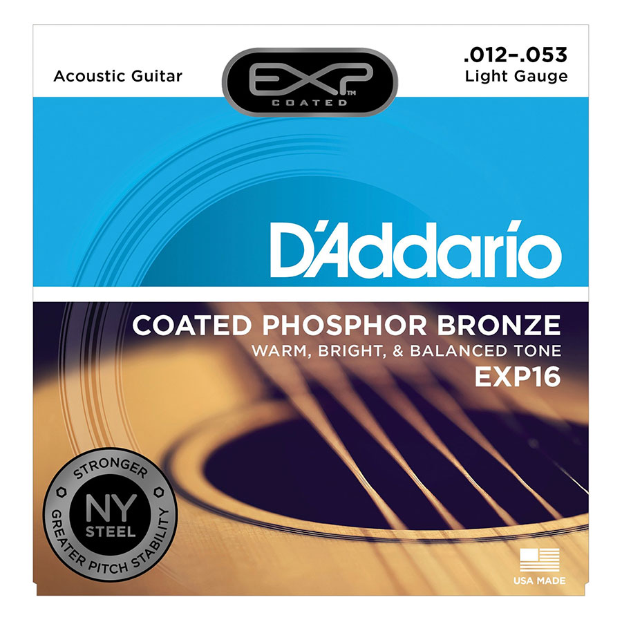 Bộ Dây Đàn Guitar Acoustic D'Addario EXP16