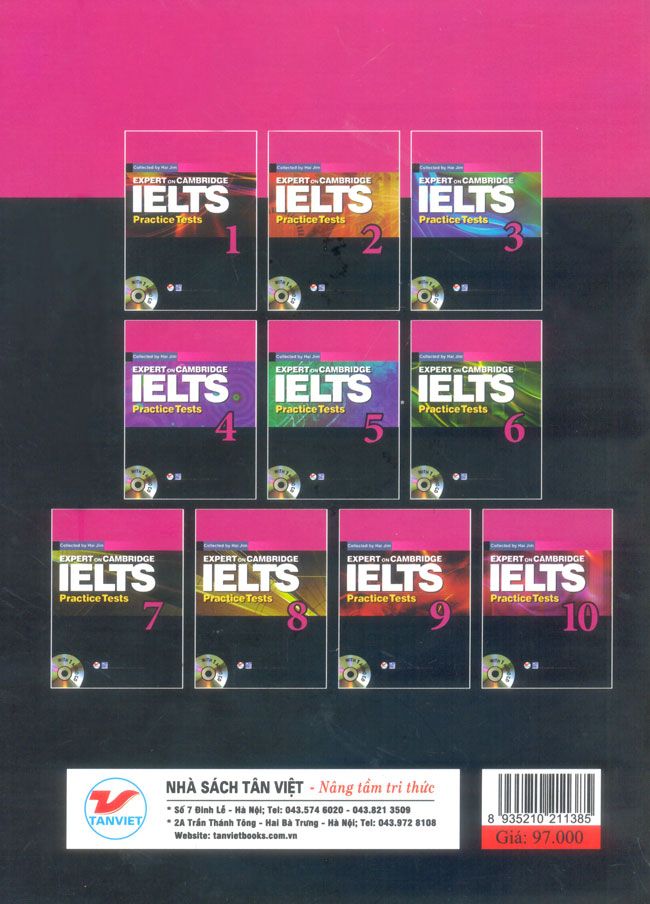 Expert On Cambridge IELTS Practice Tests 8 (Kèm CD)