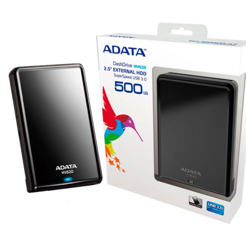 Ổ Cứng Di Động ADATA HV620 500GB - USB 3.0 - Hàng chính hãng