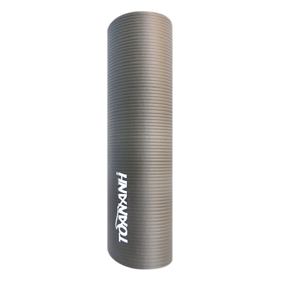 Thảm Tập Yoga Toàn Anh NBR F-007XĐ - Xám Đậm
