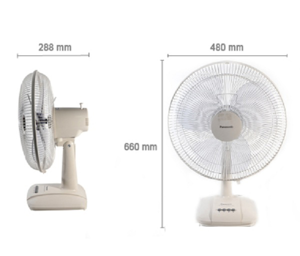 Quạt Bàn Panasonic F-400C - Hàng chính hãng