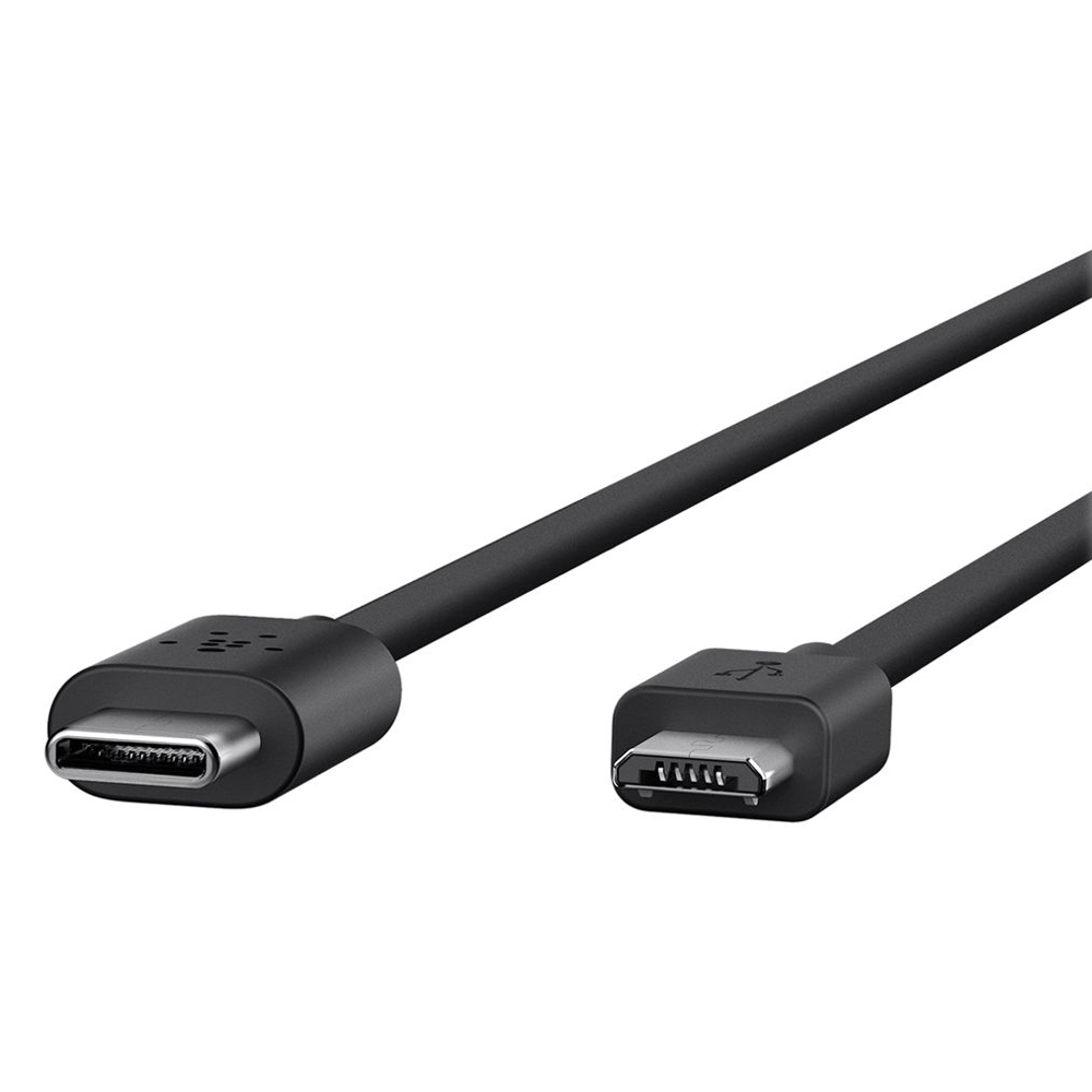 Cáp Chuyển  2.0 USB-C to Micro-B Belkin F2CU033bt06-BLK 1.8m - Hàng Chính Hãng