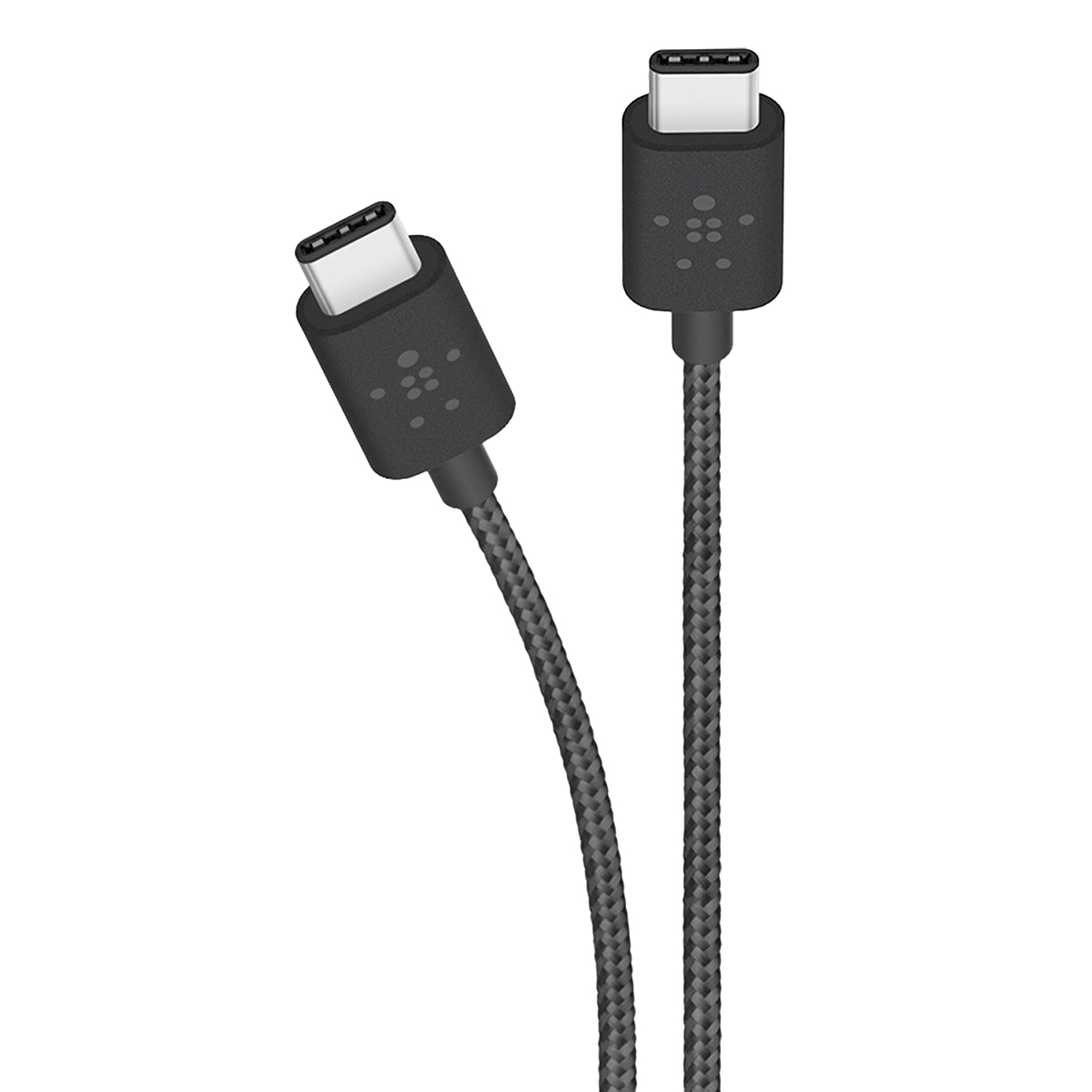 Cáp Sạc Belkin USB-C To USB-C Sync F2CU041bt06 15cm - Hàng Chính Hãng