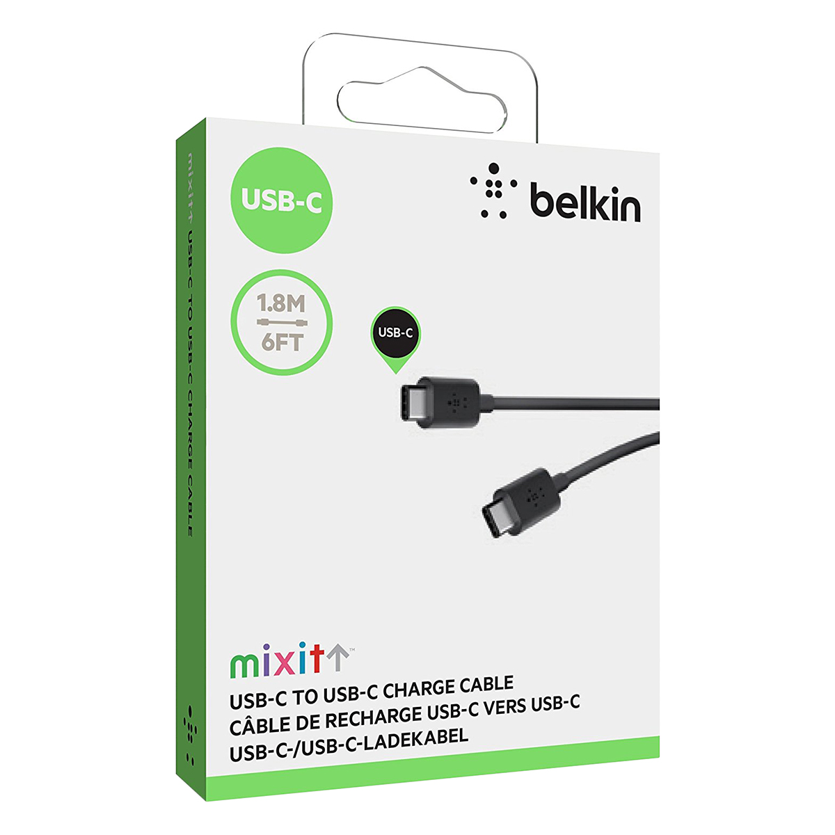 Cáp Sạc Belkin USB-C To USB-C Sync &amp; Charge F2CU043bt06 1.8m