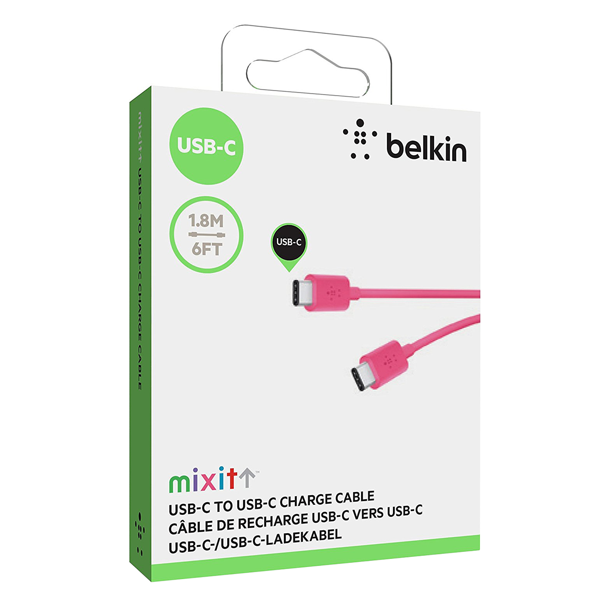 Cáp Sạc Belkin USB-C To USB-C Sync &amp; Charge F2CU043bt06 1.8m