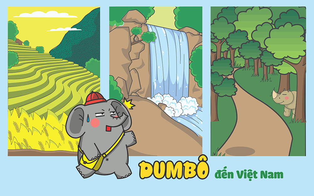 Đồ chơi Forkids - Dumbo đến Việt Nam FKS-010