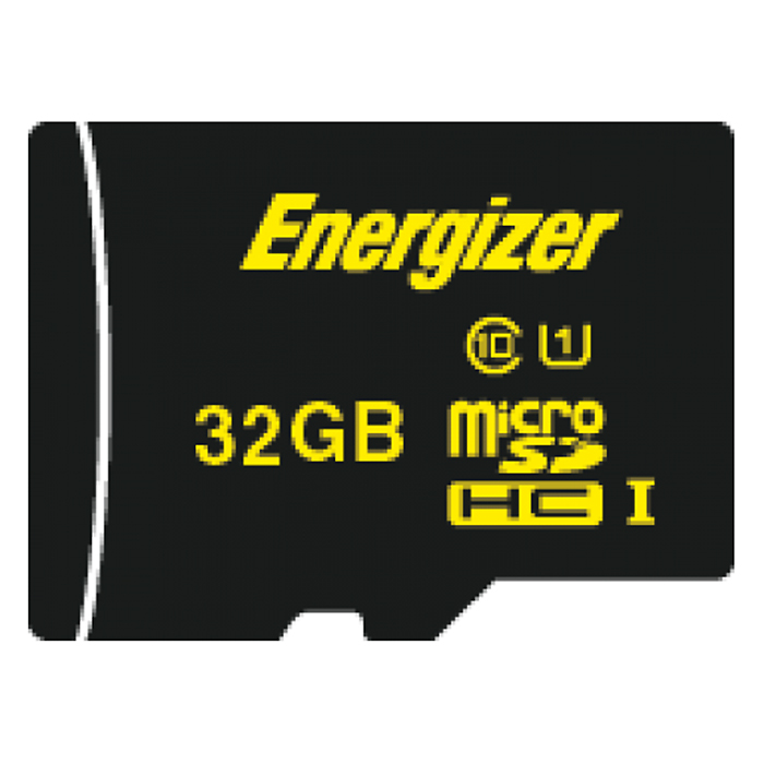 Thẻ Nhớ Energizer 32GB Micro SDHC Class 10 Up To 80mb/s (Kèm Adapter) FMDAAH032A - Hàng Chính Hãng