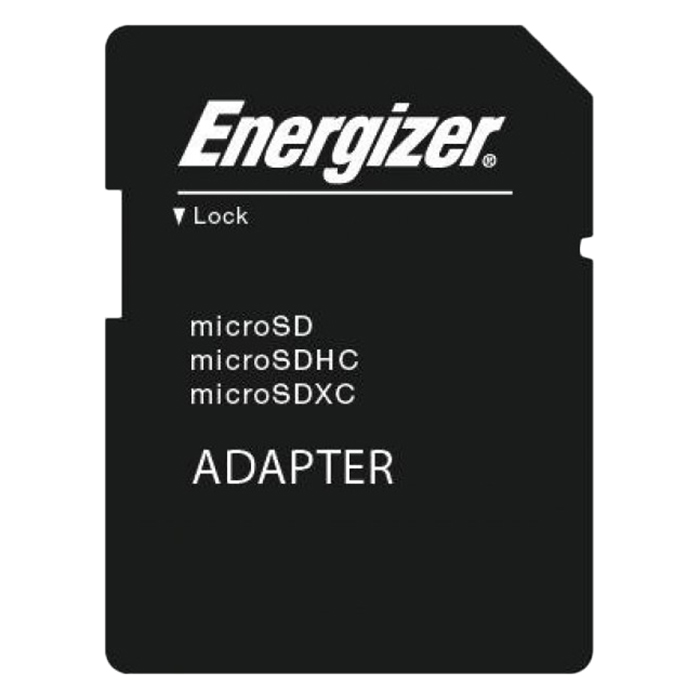 Thẻ Nhớ Energizer 16GB Micro SDHC Class 10 Up To 80mb/s (Kèm Adapter) FMDABH016A - Hàng Chính Hãng