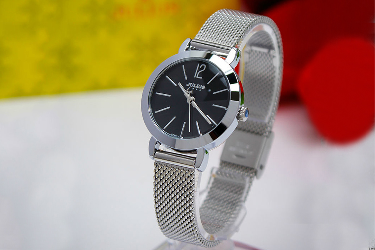 Đồng Hồ Nữ Dây Kim Loại Julius JA-732B - Bạc