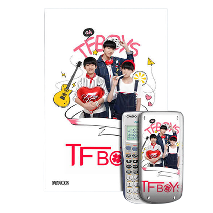 Decal máy tính Casio Tfboy 005