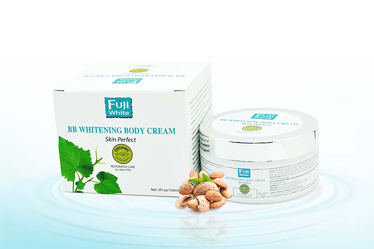 Kem Dưỡng Organic Trắng Da Chống Nắng Toàn Thân Fuji White BB Whitening Cream (150ml)