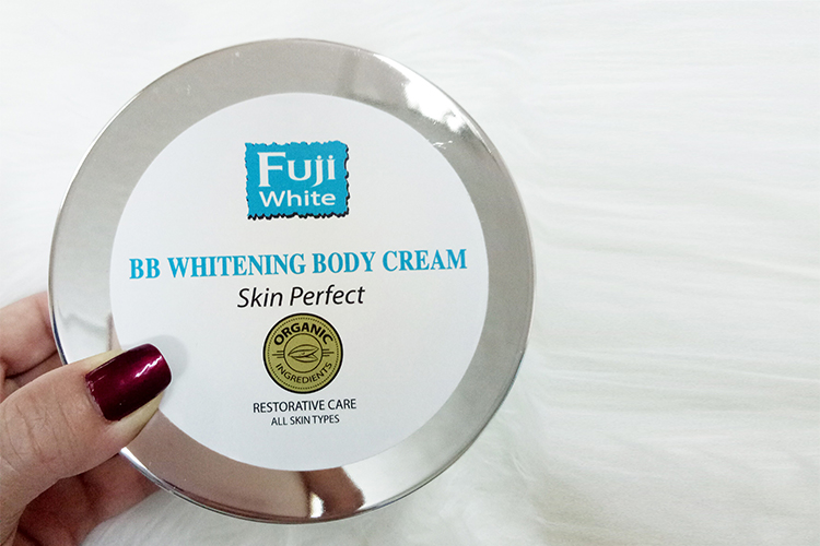 Kem Dưỡng Organic Trắng Da Chống Nắng Toàn Thân Fuji White BB Whitening Cream (150ml)