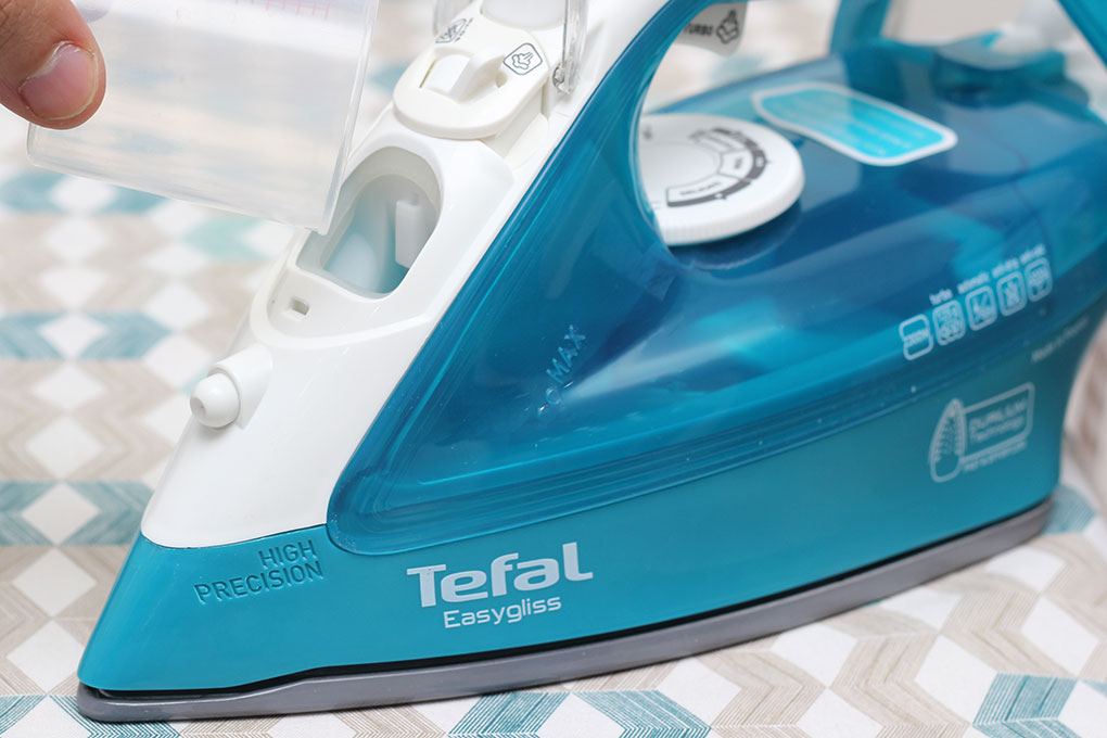 Bàn Ủi Hơi Nước Tefal FV3925 - Xanh - Hàng Chính Hãng