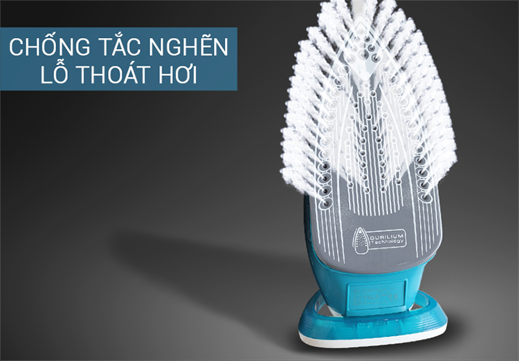 Bàn Ủi Hơi Nước Tefal FV3925 - Xanh - Hàng Chính Hãng