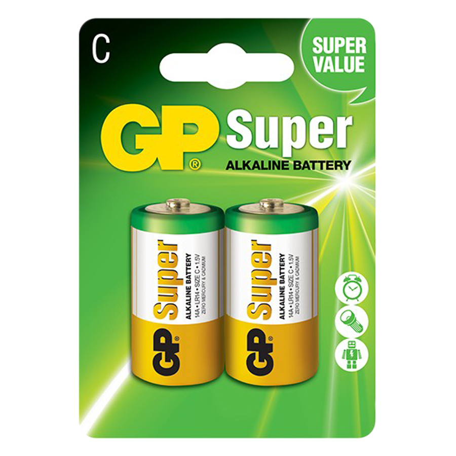 Pin Super Alkaline GP C GP14A-2U2