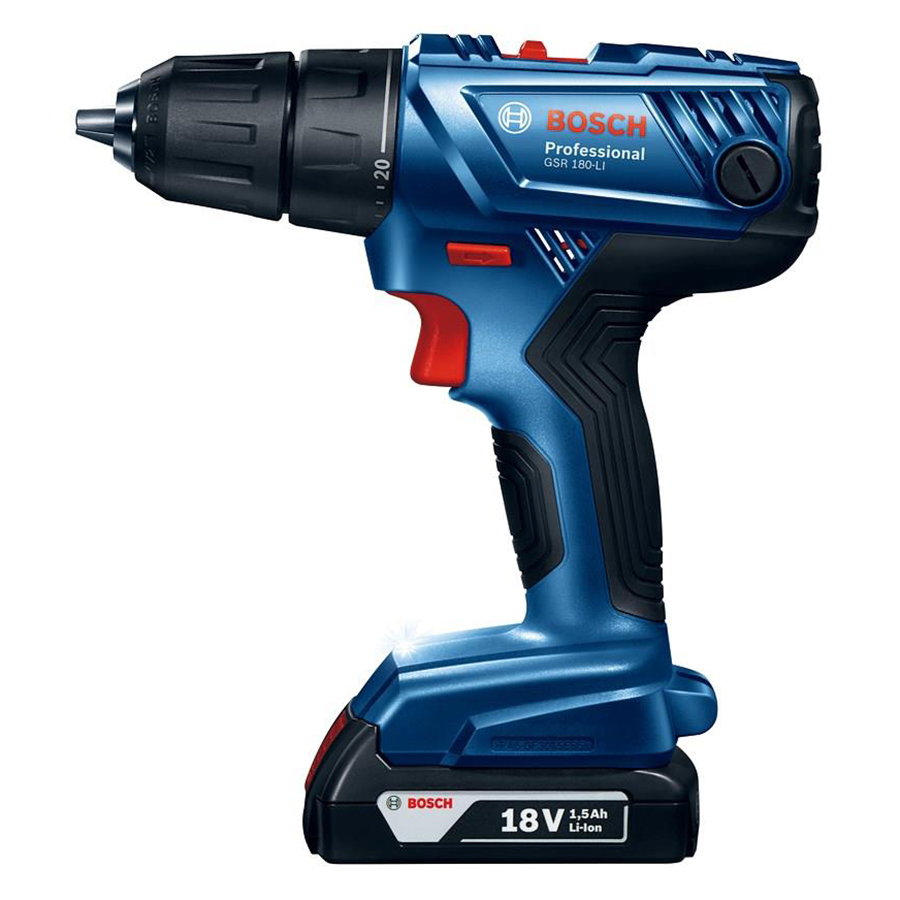 Máy Khoan Vặn Vít Dùng Pin Bosch GSR 180-LI