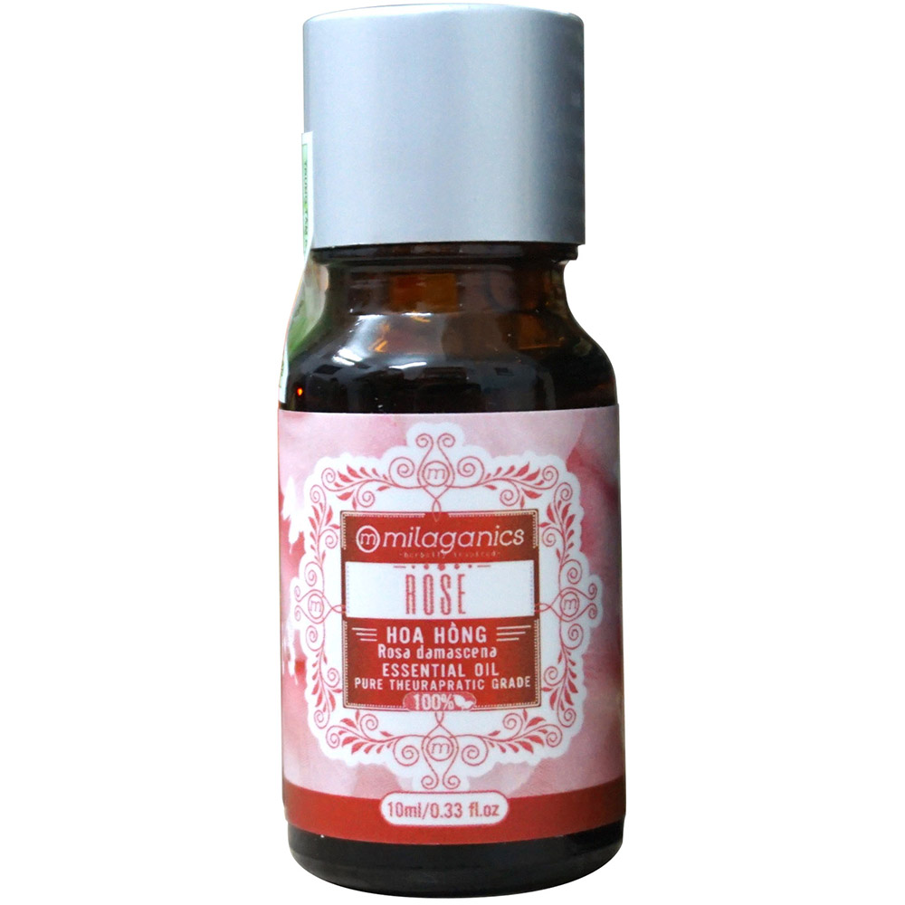 Tinh Dầu Hoa Hồng Ấn Milaganics 10ml