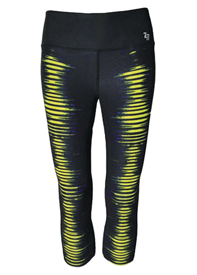 Quần Legging Nữ Just Feel Free H6630 - Họa Tiết Sấm Sét