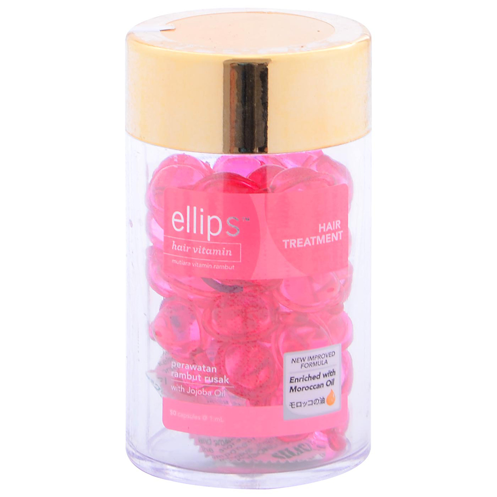 Serum Vitamin Dưỡng Tóc Phục Hồi Hư Tổn Ellips Hair Treatment (Hộp 50 Viên ) - 100707094