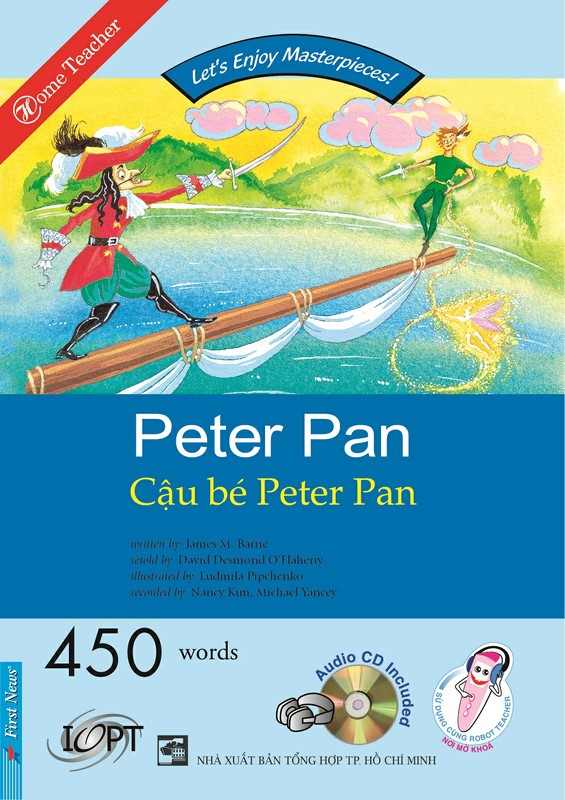 Happy Reader - Cậu Bé Peter Pan Kèm CD