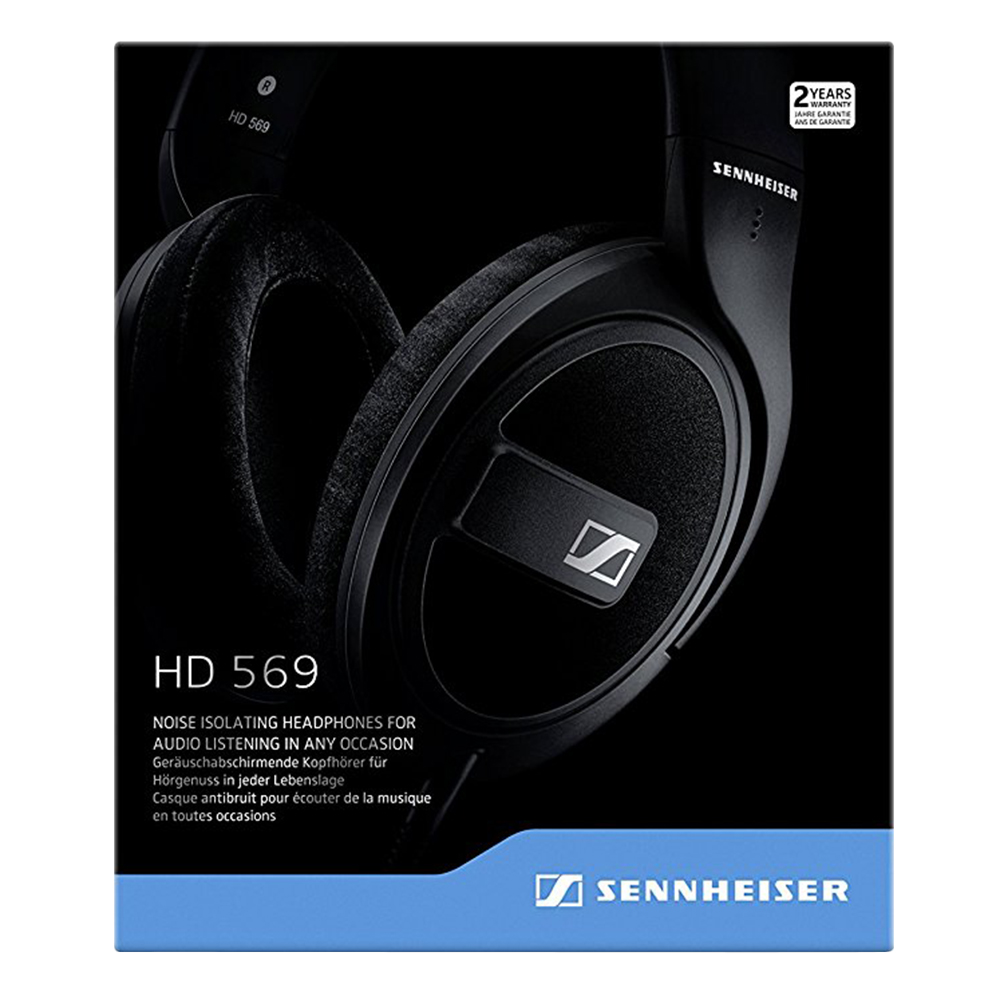 Tai Nghe Chụp Tai Sennheiser HD 569 - Hàng Chính Hãng