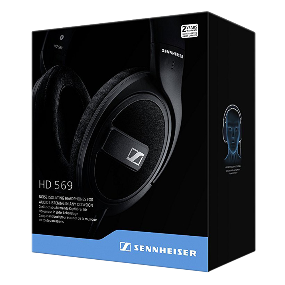 Tai Nghe Chụp Tai Sennheiser HD 569 - Hàng Chính Hãng