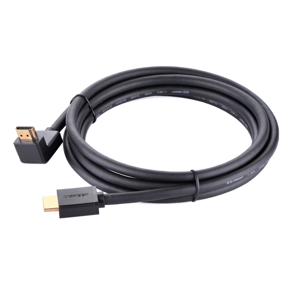 Cáp HDMI Đầu Gập Ugreen (10121) - 2m - Hàng Chính Hãng