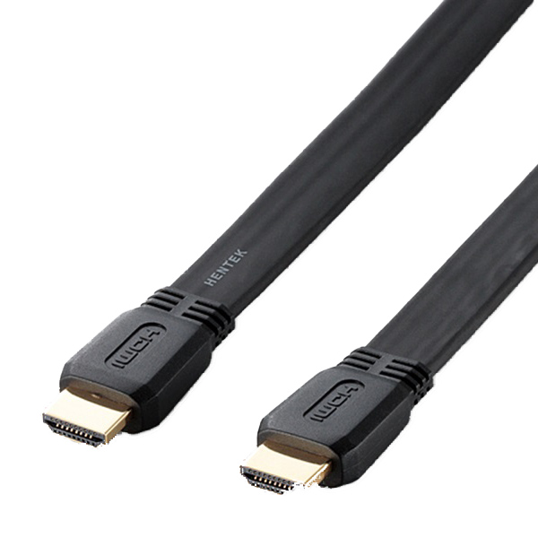 Cáp Sạc HDMI Dẹp Elecom DH-HD14EF15BK – Đen - Hàng Chính Hãng