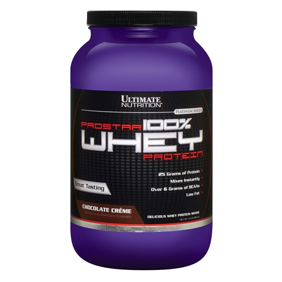 Whey Protein tăng cơ giảm mỡ Prostar 100% Ultimate Nutrition - Whey Isolate cao cấp hấp thụ protein