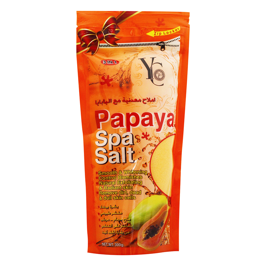 Muối Tắm Spa Đu Đủ YC Papaya Spa Salt YC373 (300g)