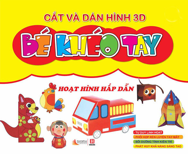 Bé Khéo Tay - Cắt Dán Hình (8 Cuốn)
