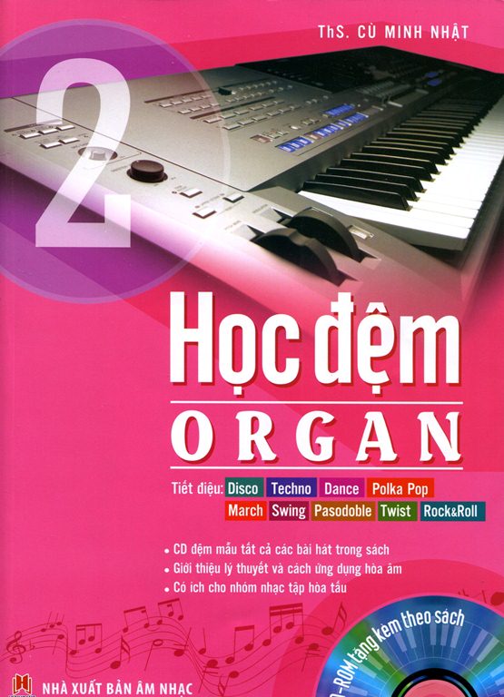 Học Đệm Organ - Tập 2 (Kèm CD)